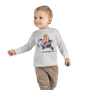 Cully7 Rugby's Toddler Boy Game Long Sleeve Tee