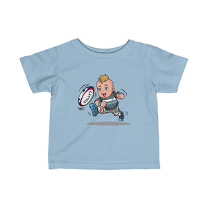 Cully7 Rugby Toddler Boy Game Tee