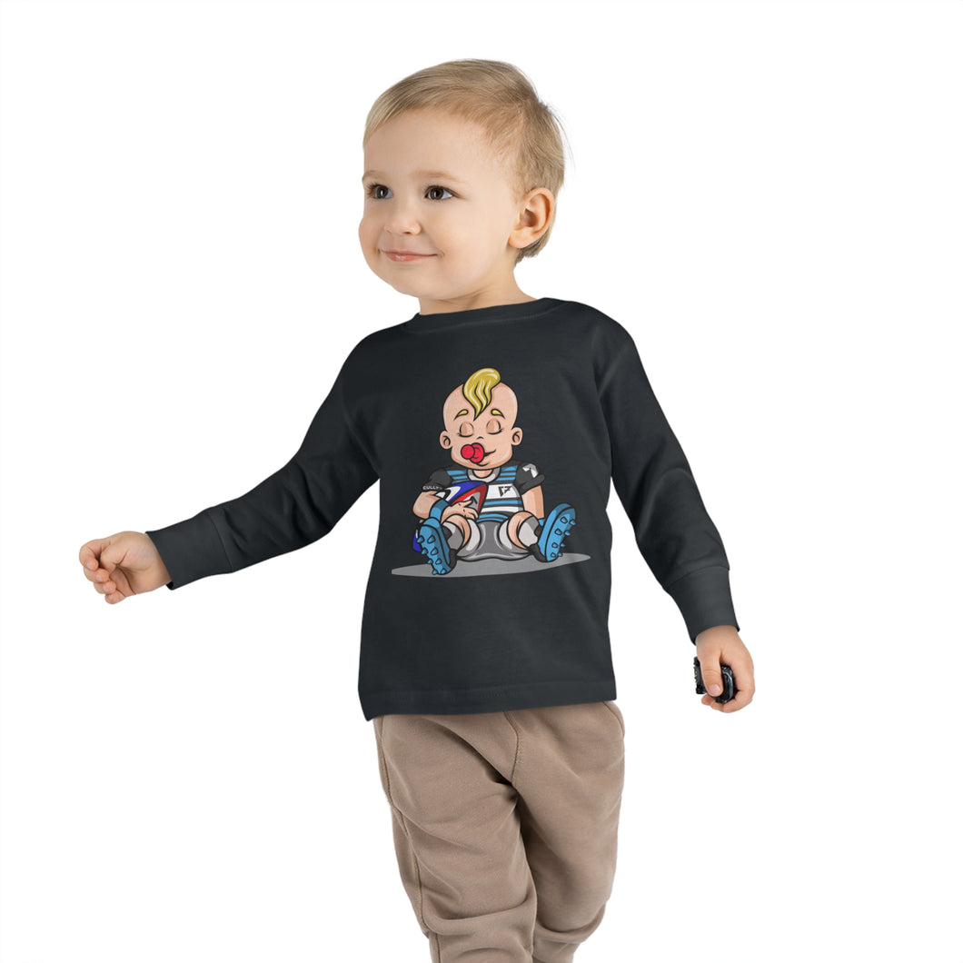 Cully7 Rugby's Toddler Boy Long Sleeve Tee