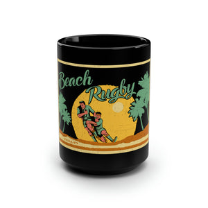 Beach Rugby Mug, 15oz
