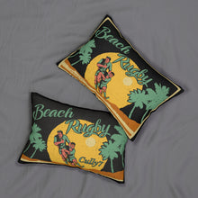 Load image into Gallery viewer, Beach Rugby Polyester Lumbar Pillow