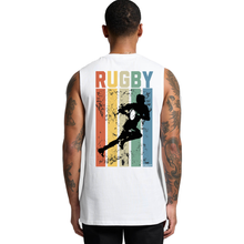 Load image into Gallery viewer, Rugby Stripe Active Tank Singlet