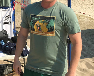 Retro Beach Rugby T-Shirt - Cully7 Apparel