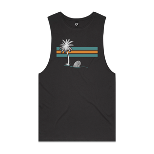 Lazy Pacifica Beach Rugby Tank Singlet