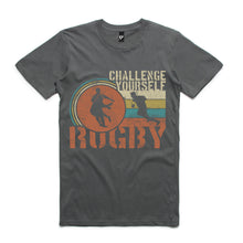 Load image into Gallery viewer, Challenge Yourself Rugby T-Shirt - Cully7 Apparel