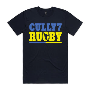 Cully7 Rugby T-Shirt Screen Printed